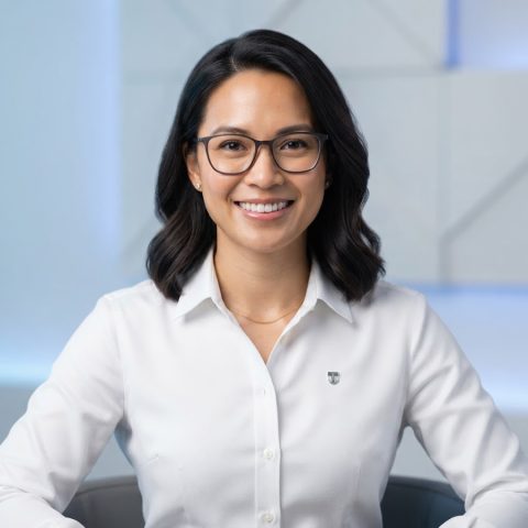 Portrait of Elena Rodriguez, computer science tutor.
